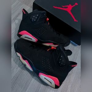 Air Jordan Retro 6 Infrared Size 9.5